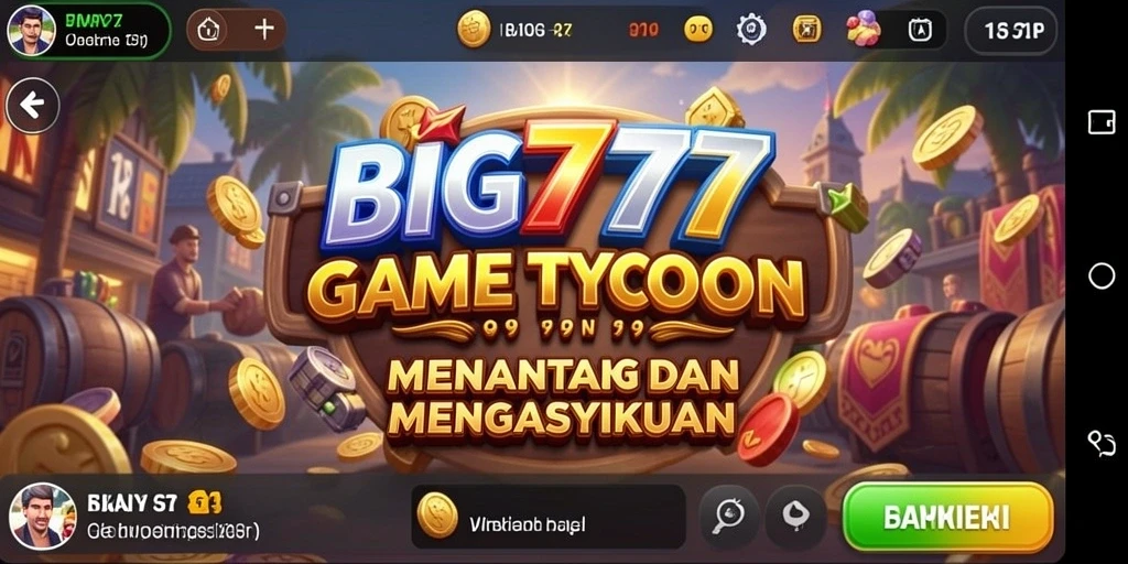 Screenshot permainan BIG777 yang menampilkan gameplay Tycoon yang seru.