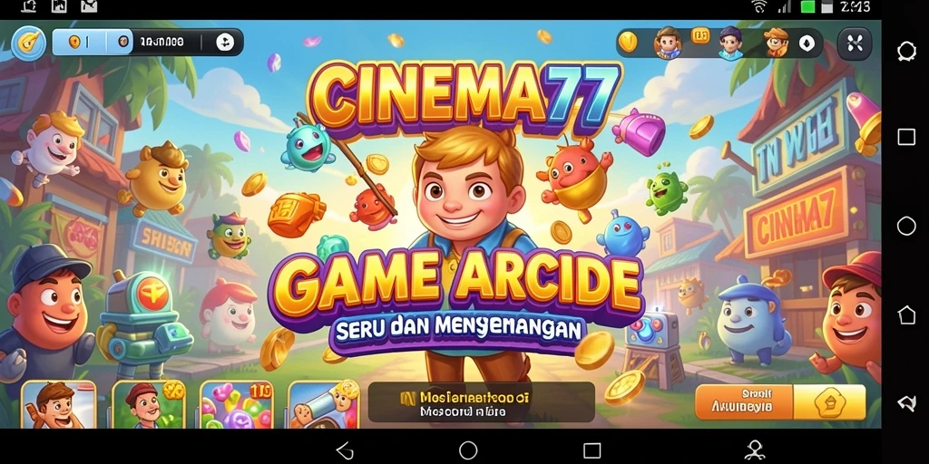 Tampilan gameplay CINEMA77 yang seru dan penuh aksi.