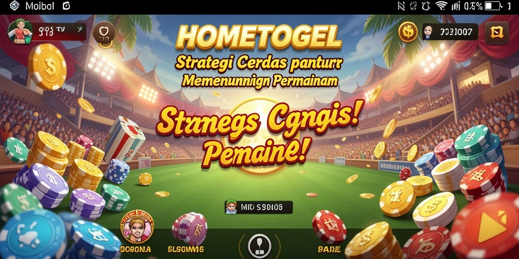 Tampilan gameplay HOMETOGEL yang menarik dan penuh strategi.