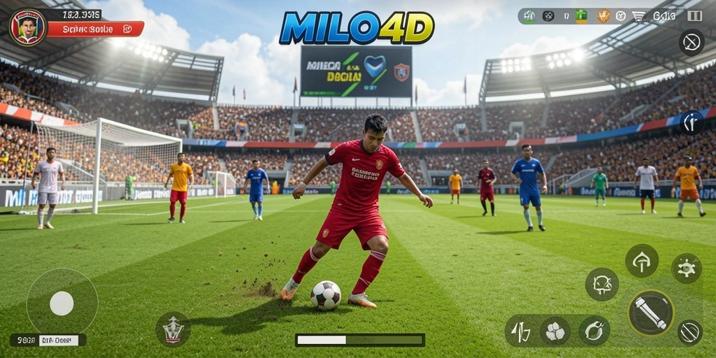 Tangkapan layar gameplay dari MILO4D yang penuh aksi dan seru.