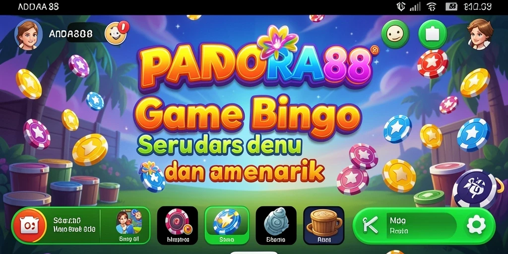 Gameplay seru Bingo di PANDORA88 dengan banyak fitur menarik.