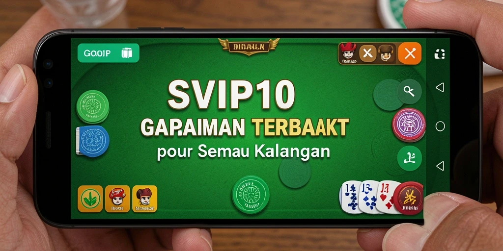 Tampilan gameplay Gaple yang seru dan interaktif di SVIP10.